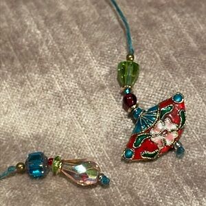 Book Mark Fancy Cloisonné Book Mark Vintage